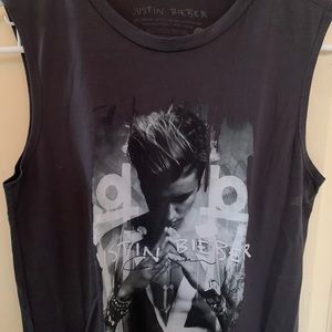 Justin Bieber tank top